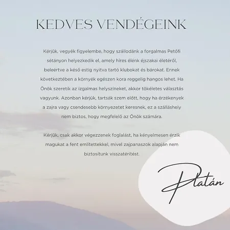 Platan * Siofok